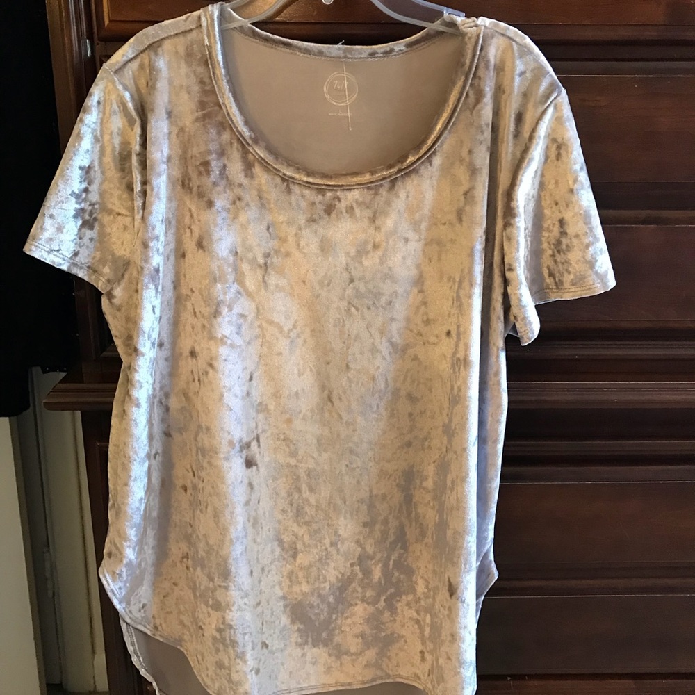 Women’s velvet top NWOT